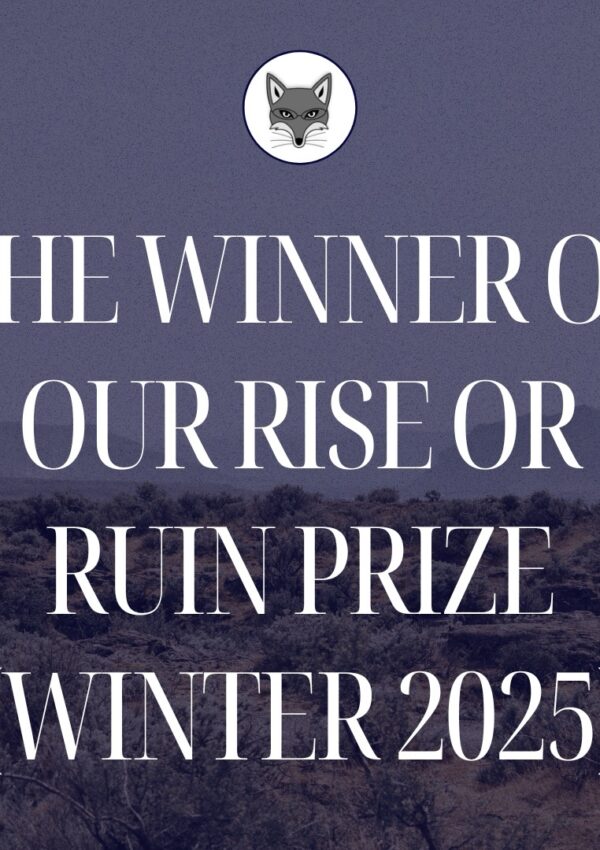 Results of Our Rise or Ruin Prize (Winter 2025)!