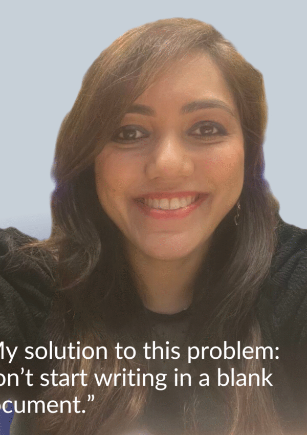 The Tyranny of the Blank Document: How to Escape It by Gargi Mehra